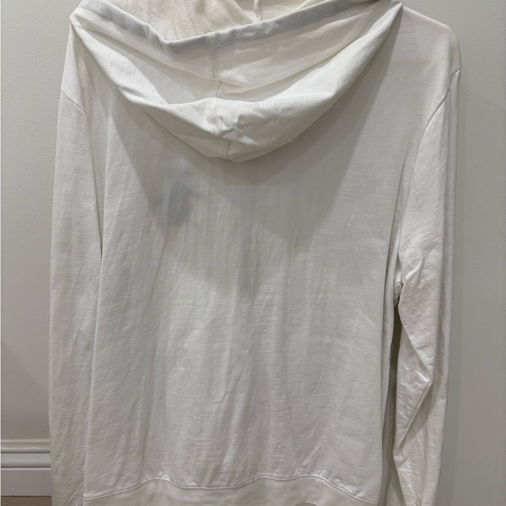 Original Penguin Cream Zip-Up with Black Logo - Picture 2 of 3